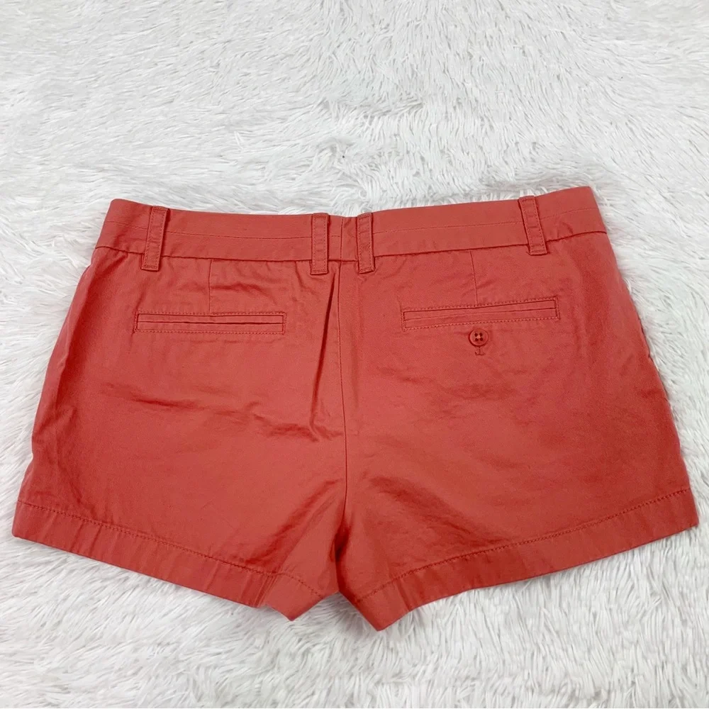 J‎ Crew women size 12 Classic 4 inch chino shorts